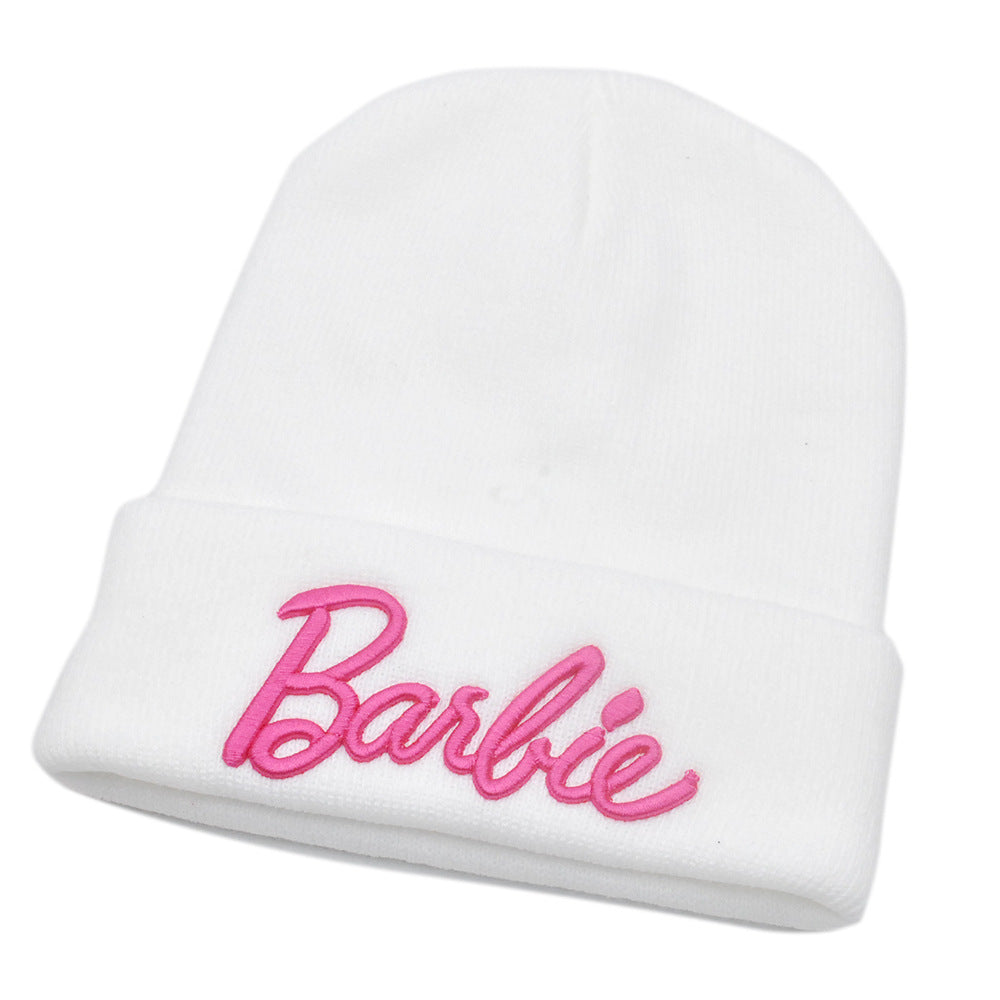 (Pre Order)Mommy and Me Embroidery Knitted Hat