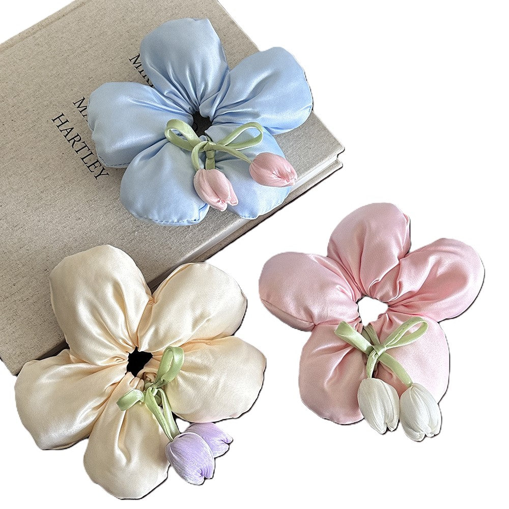 (Pre Order)Girls Spring and Summer Tulip-shaped Hair Tie