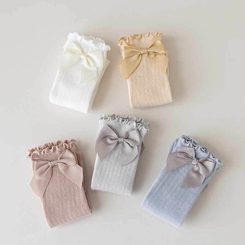 (Pre Order)Girls Bow Socks