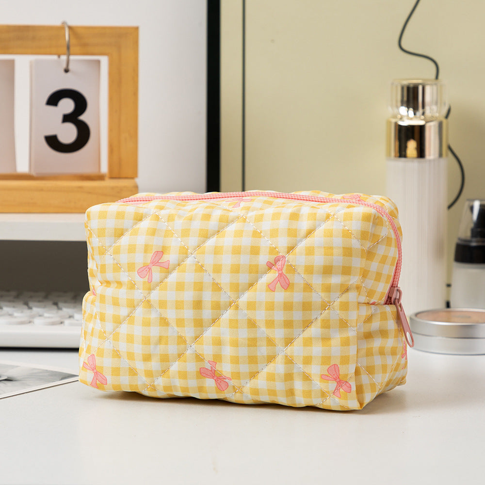 (Pre Order)Personalized Makeup Bag Name Embroidery - Customizable Bag