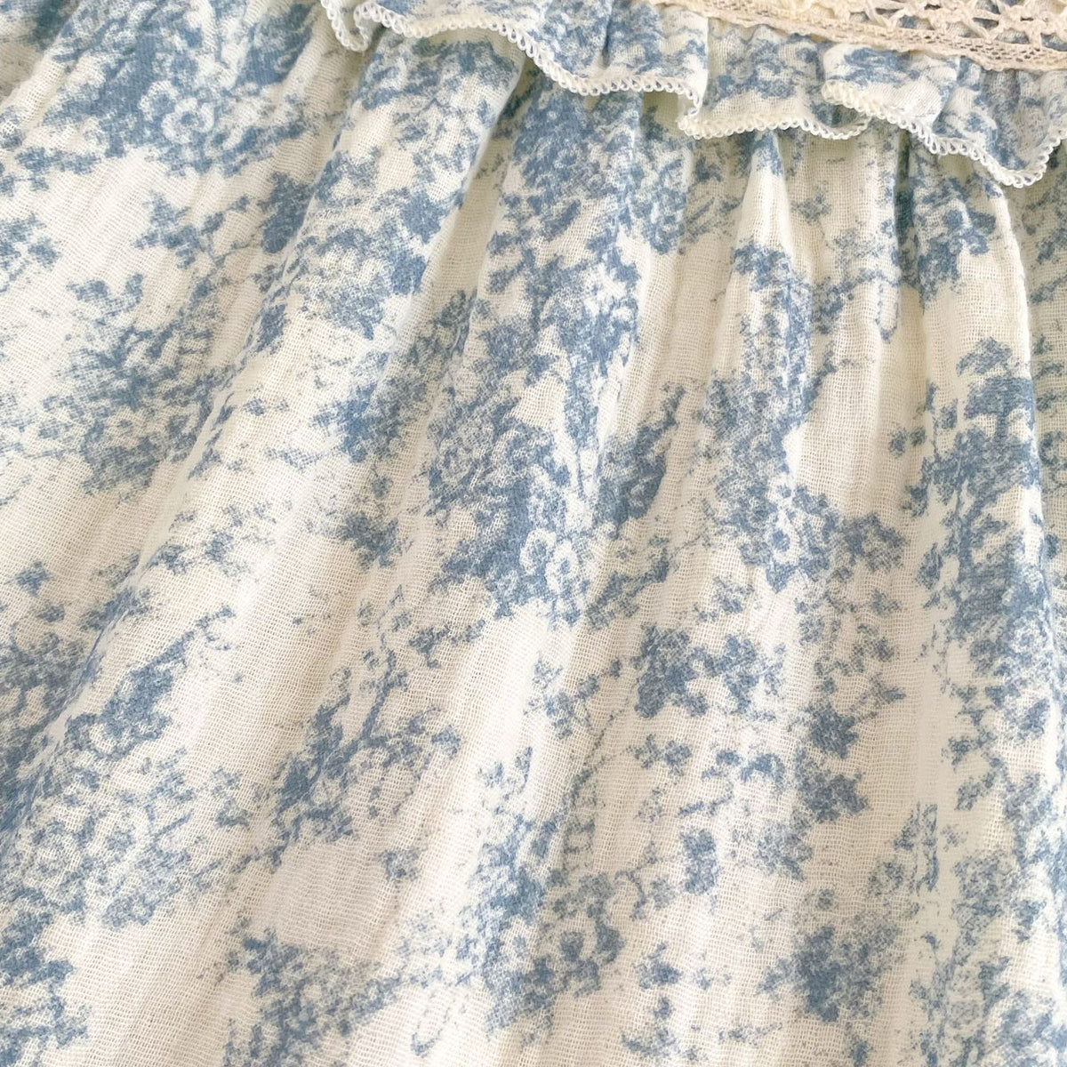 (Pre Order 2 Weeks)Sisters Fall Floral Print Ruffle Dress&Romper