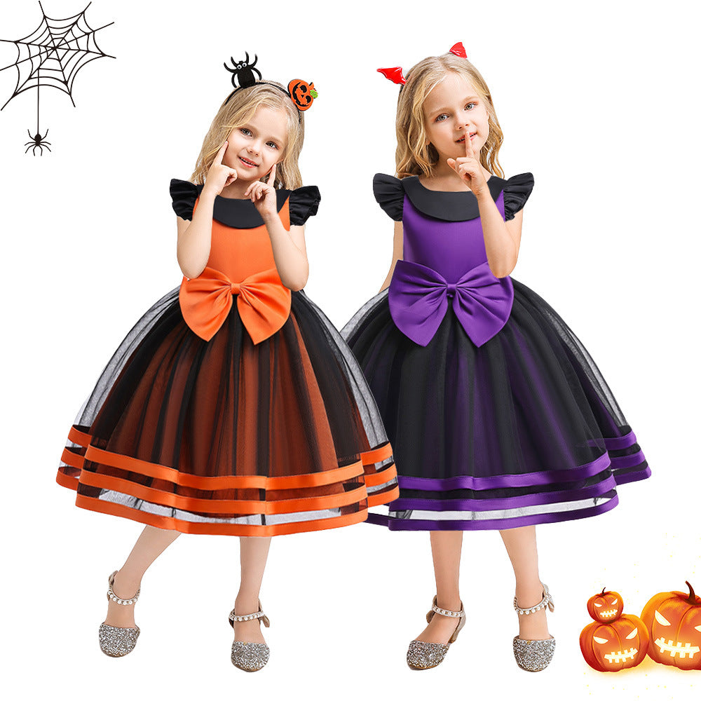 (Pre Order)Girls Halloween Costumes Tulle Dress