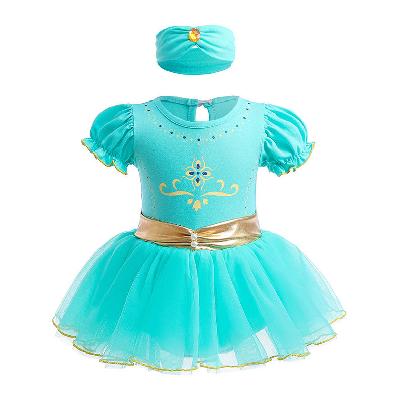 (Pre Order)Baby Girls Princess Romper