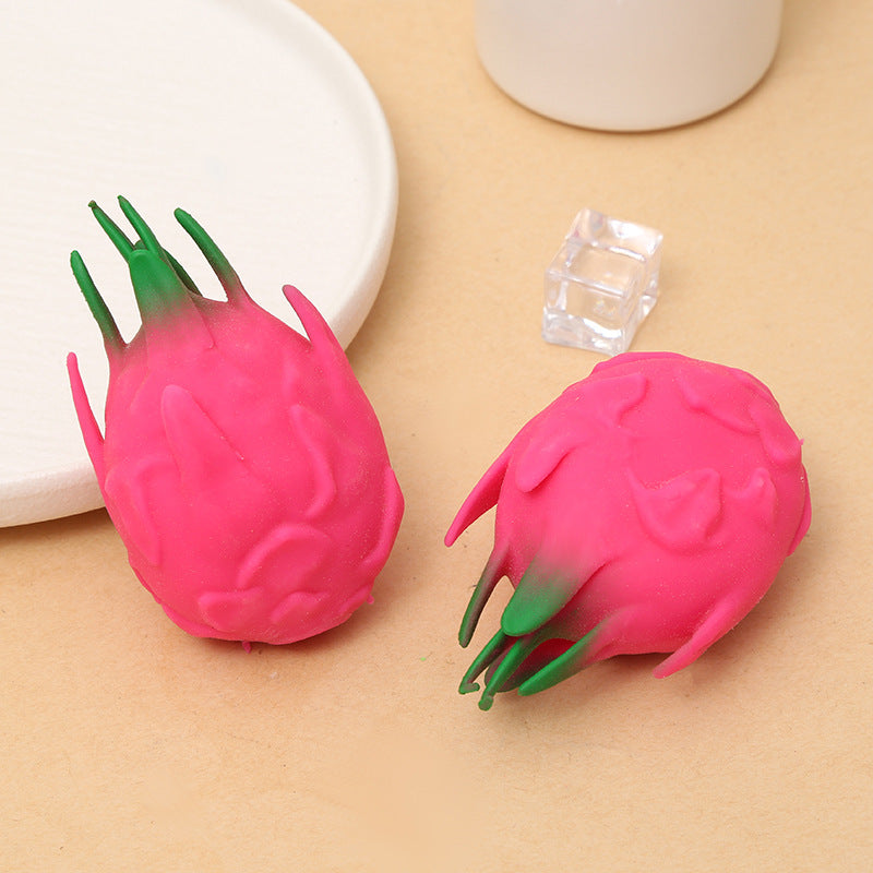 (Pre Order)Squishy Squeeze Dragon Fruit Toy