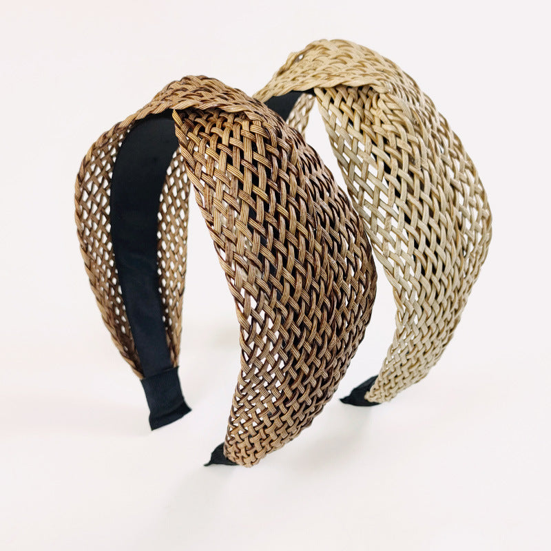 (Pre Order)Stylish Knotted Lafite Grass Headband