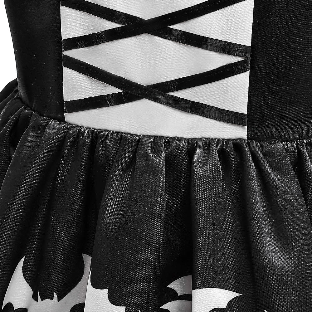 (Pre Order)Girls Halloween Costumes Dress With Bag