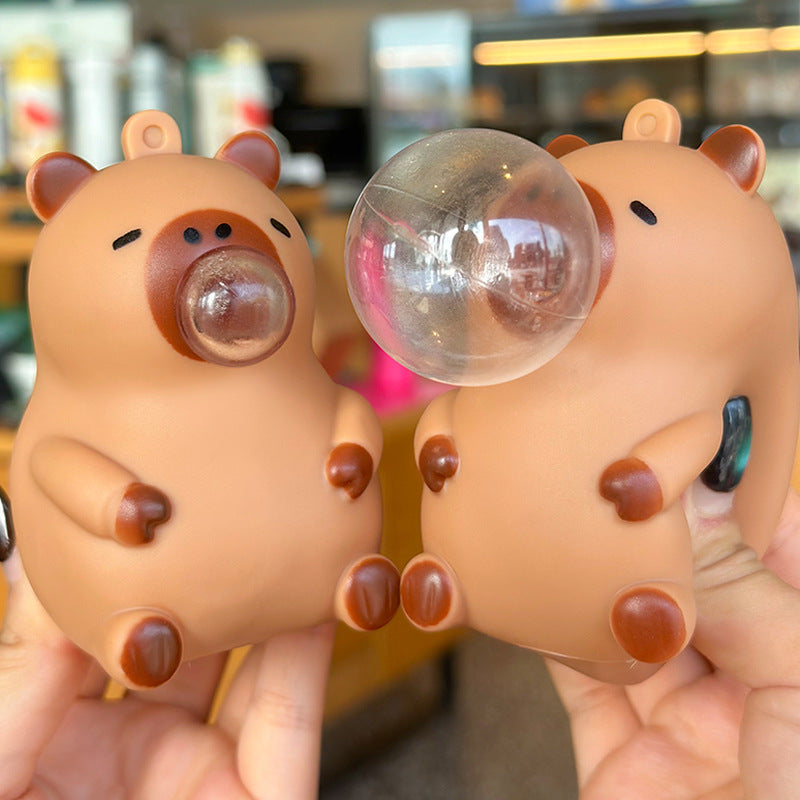 (Pre Order)Squishy Squeeze Capybara Toy