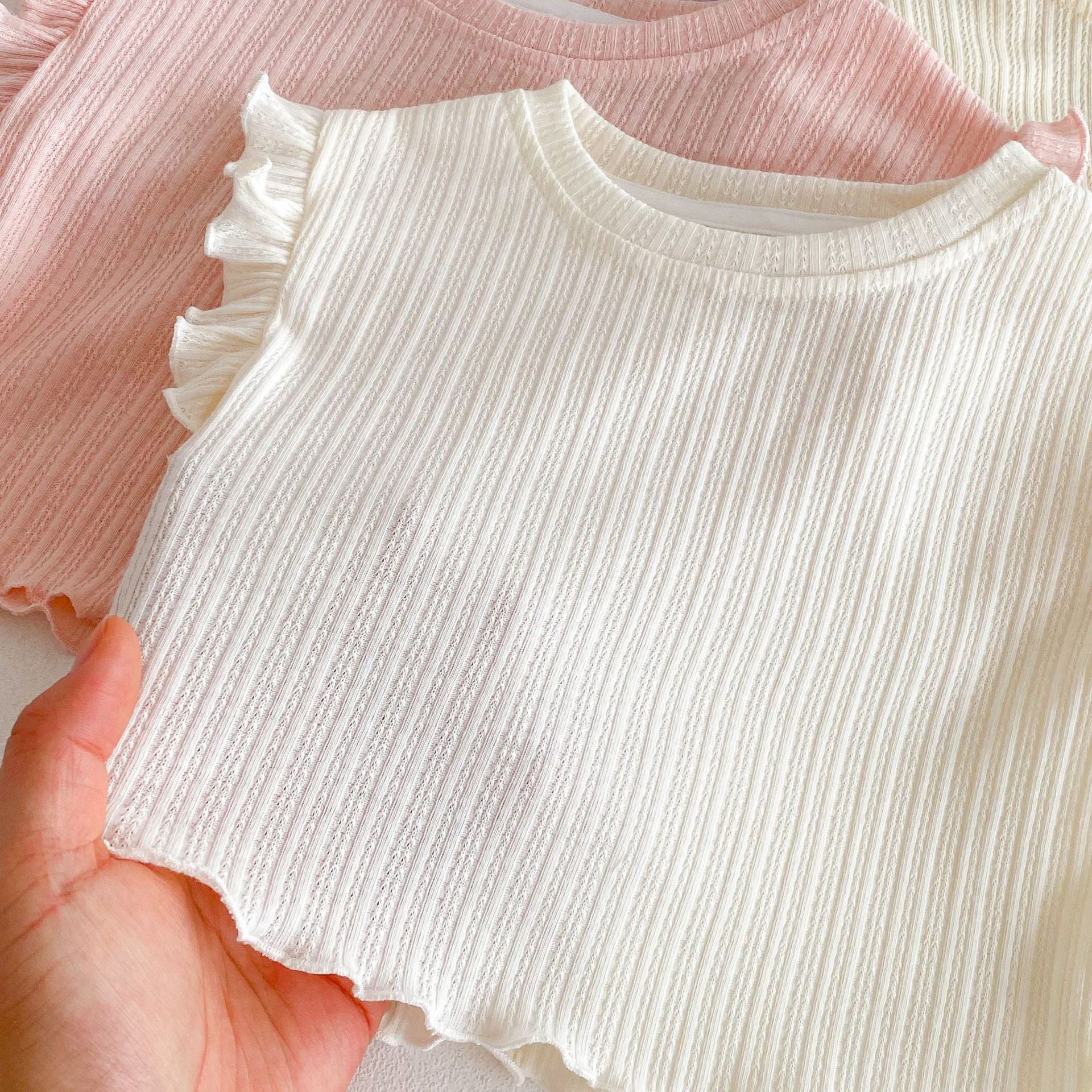(In Production)Girls Spring&Summer Trip Shorts Set