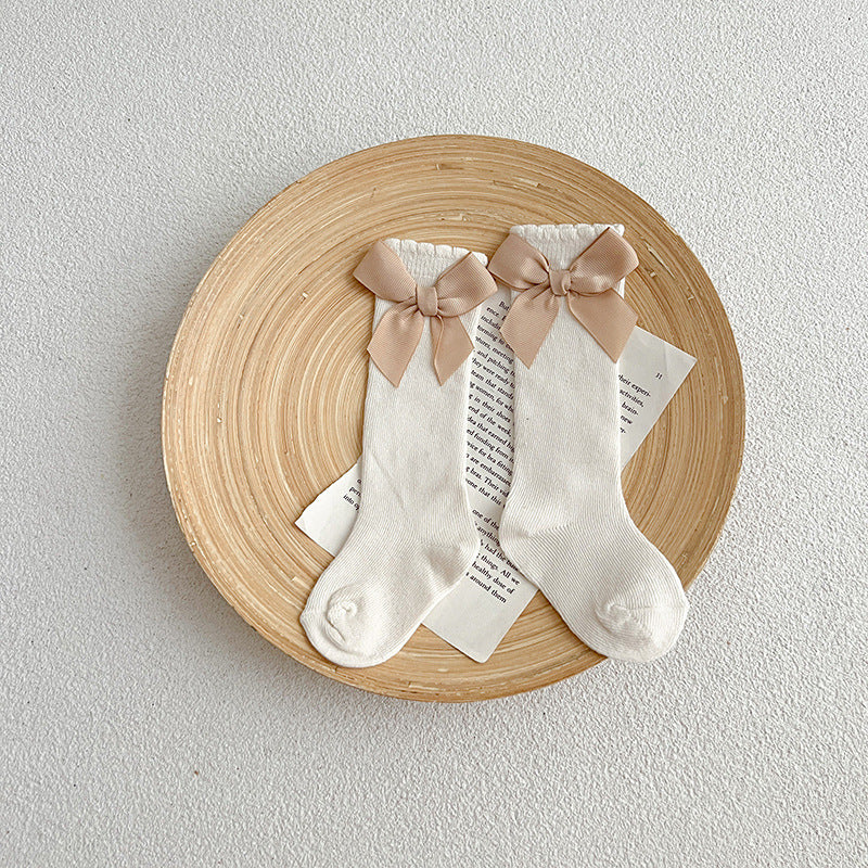 (Pre Order)Girls Bow Socks