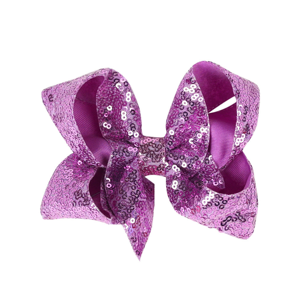(Pre Order)Girls Sequin Bow Hair Clip