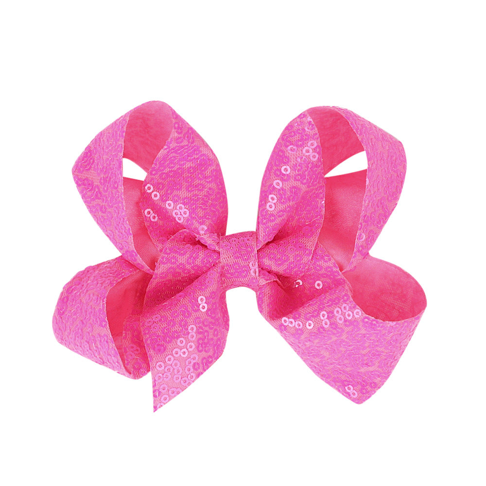 (Pre Order)Girls Sequin Bow Hair Clip