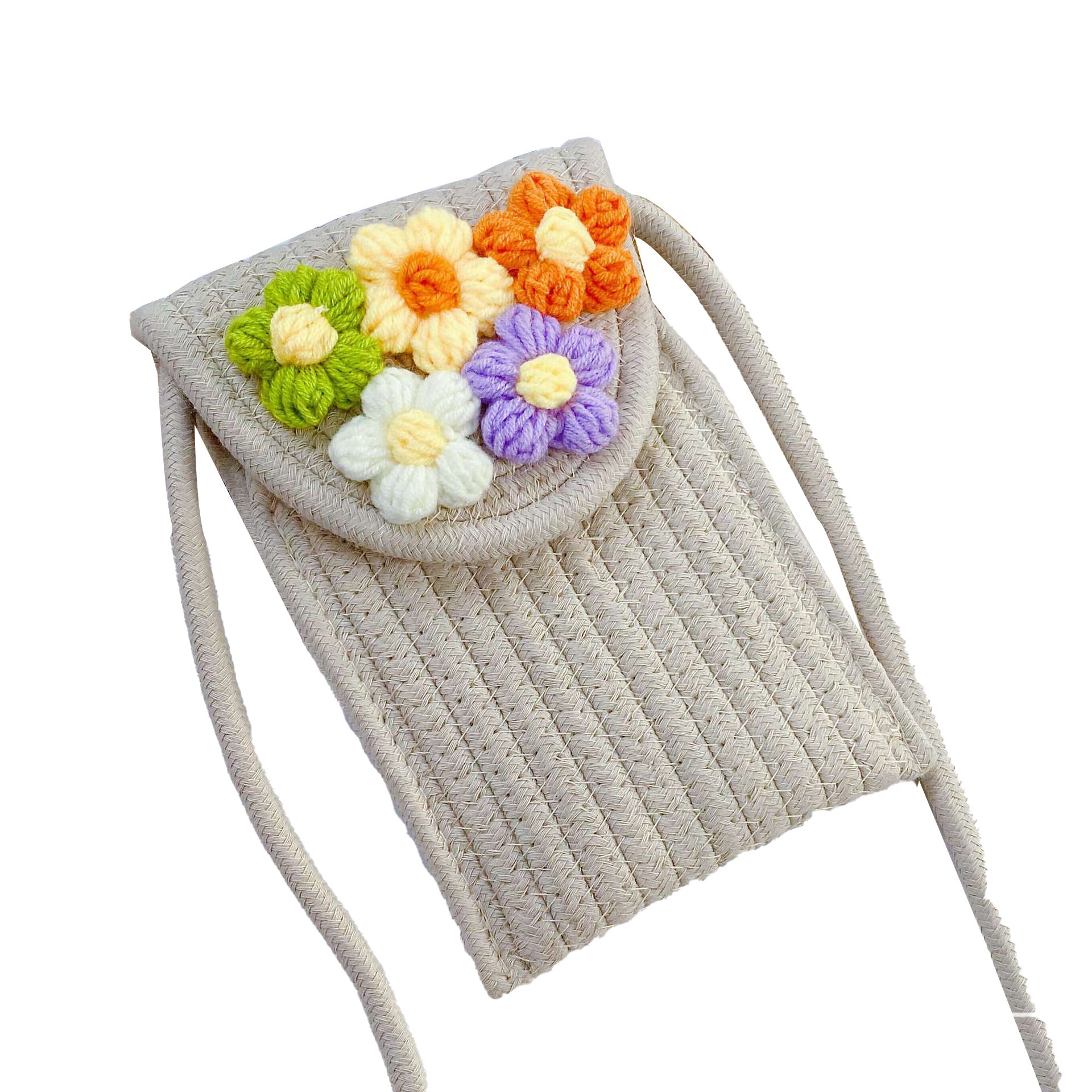 (Pre Order)Girls Spring and Summer Floral Crossbody Bag