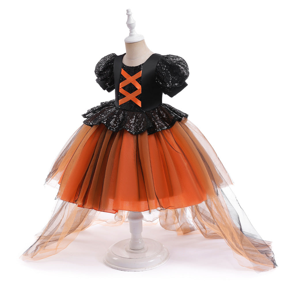 (Pre Order)Girls Halloween Costumes Tulle Dress