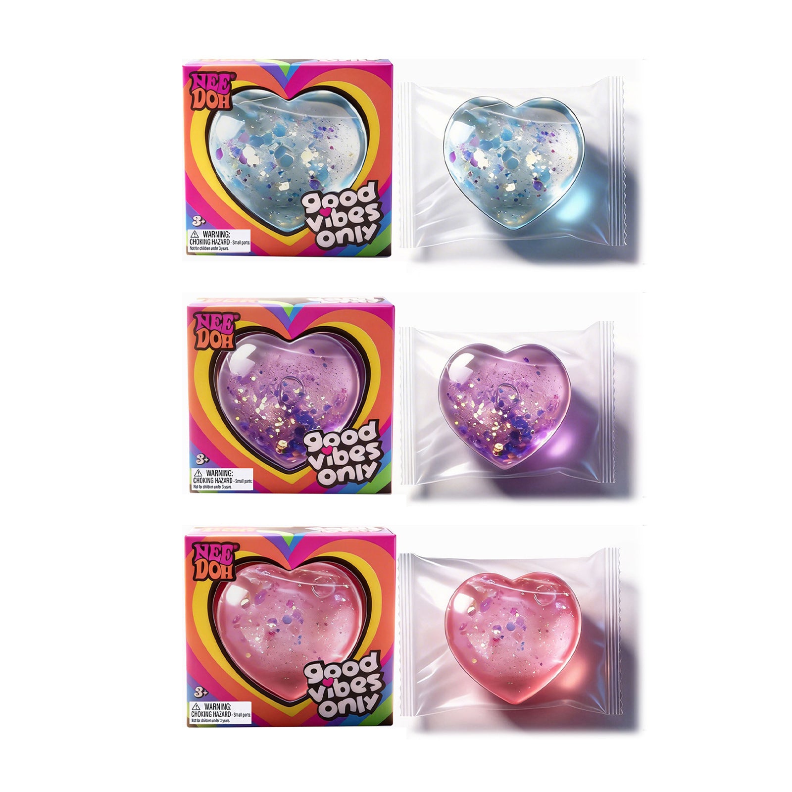 (Pre Order)Squishy Squeeze Heart Toy