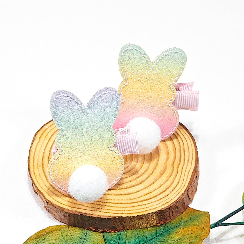 (Pre Order)Girls Easter Bunny Hair Clip