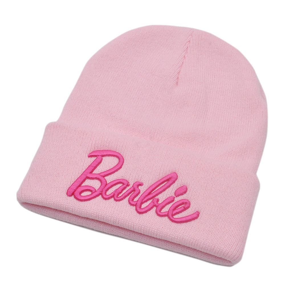 (Pre Order)Mommy and Me Embroidery Knitted Hat