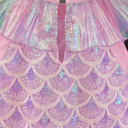 (In Production)Girls Spring&Summer Mermaid Sequin Dress