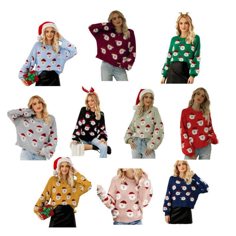 (Pre Order)Adults Christmas Santa Claus Sweater