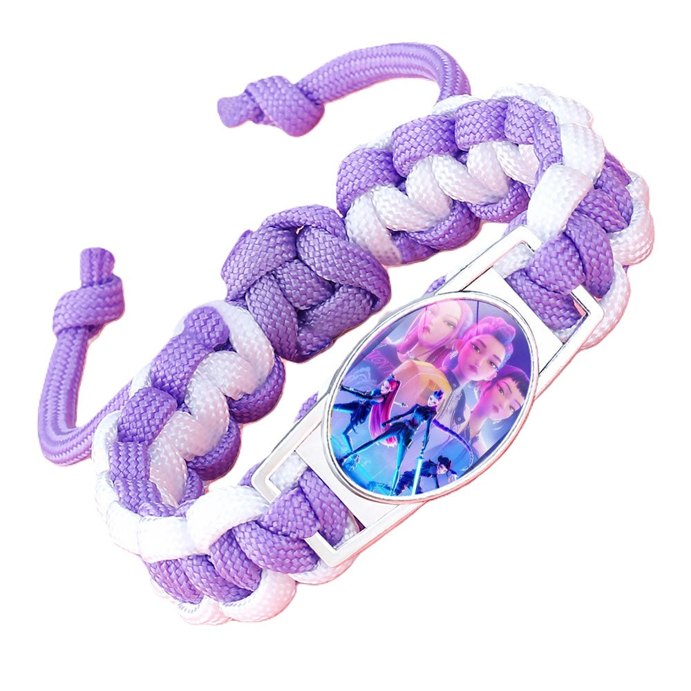 (Pre Order)Movie Character Woven Bracelet