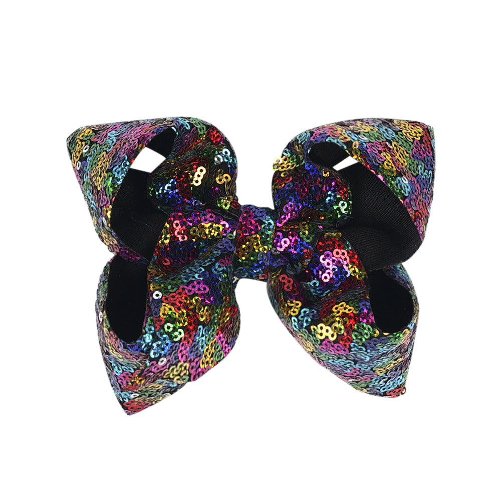 (Pre Order)Girls Sequin Bow Hair Clip