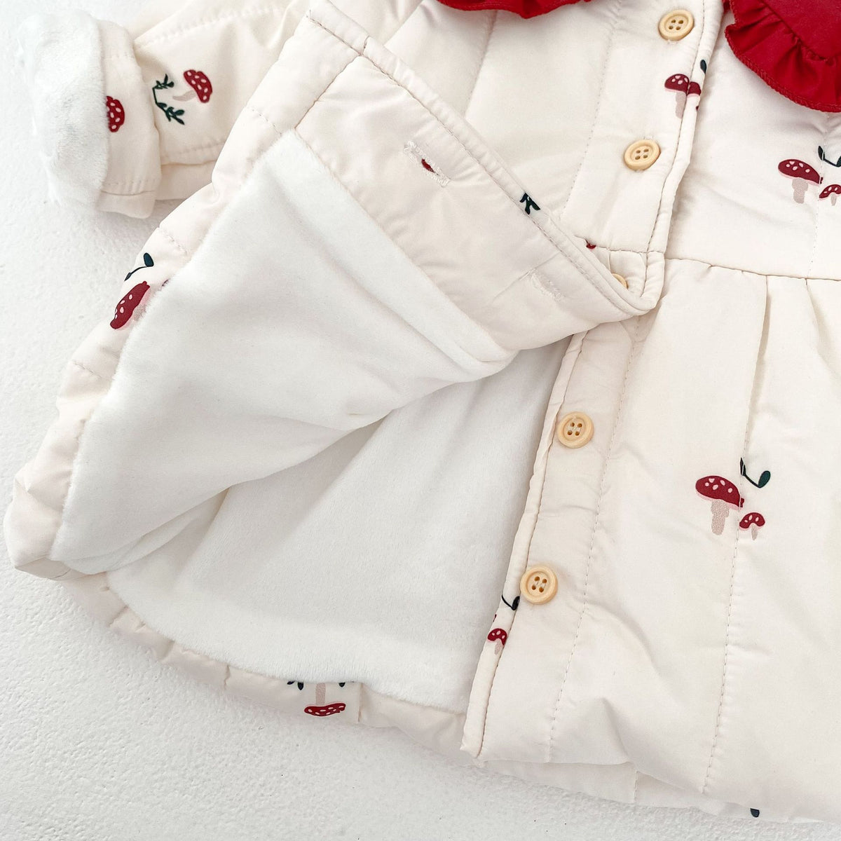 (Pre Order 2 Weeks)Girls Fall&Winter Baby Collar Coat