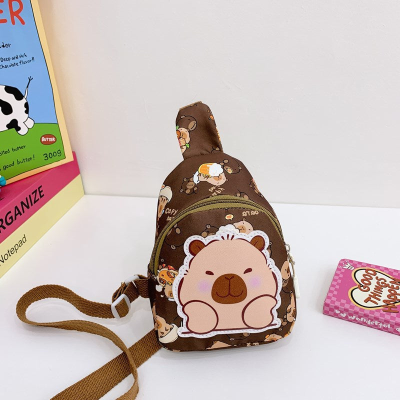 (Pre Order)Kids Capybara Chest Bag