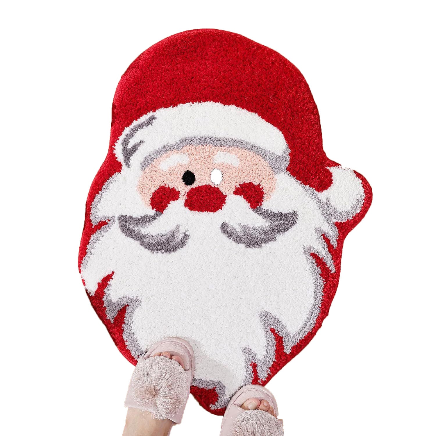 (Pre Order)Christmas Imitation Cashmere Floor Mat