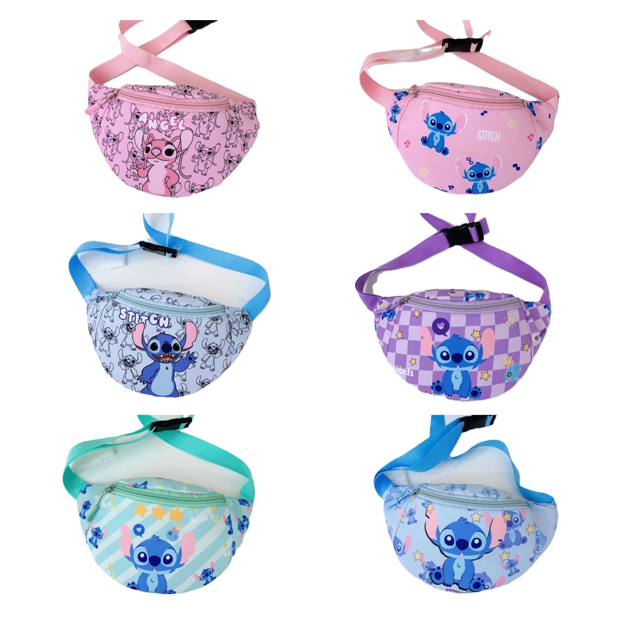 (Pre Order)Kids Cartoon Print Waist Bag