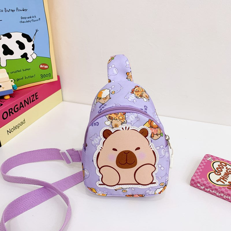 (Pre Order)Kids Capybara Chest Bag