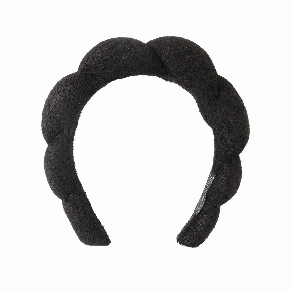 (Pre Order)Sponge Terry Scalloped Headband For Washing Face Makeup