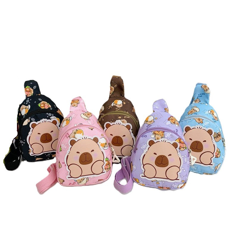 (Pre Order)Kids Capybara Chest Bag