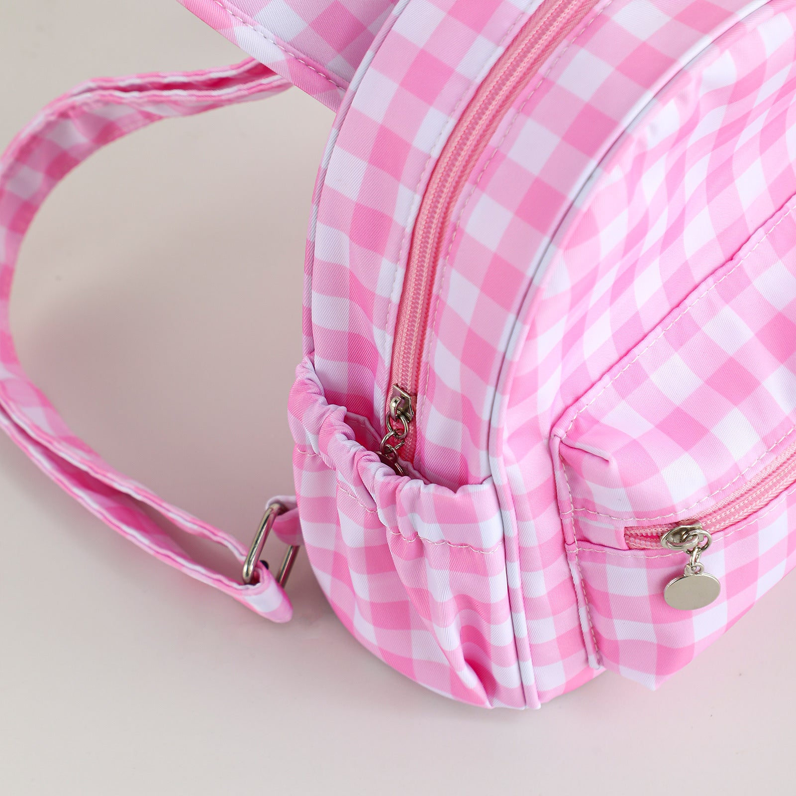 (Pre Order)Kids Easter Bunny Plaid Backpack
