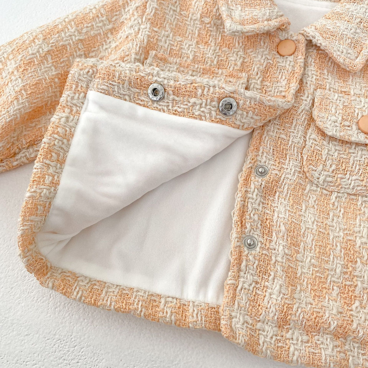 (Pre Order 2 Weeks)Kids Fall&Spring Plaid Coat