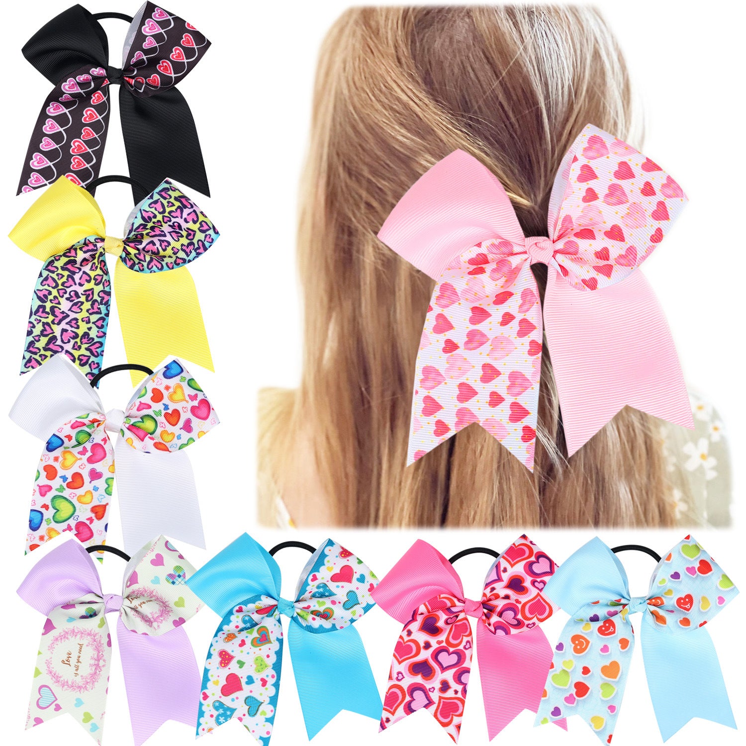 (Pre Order)Valentine's Day Bow Scrunchie
