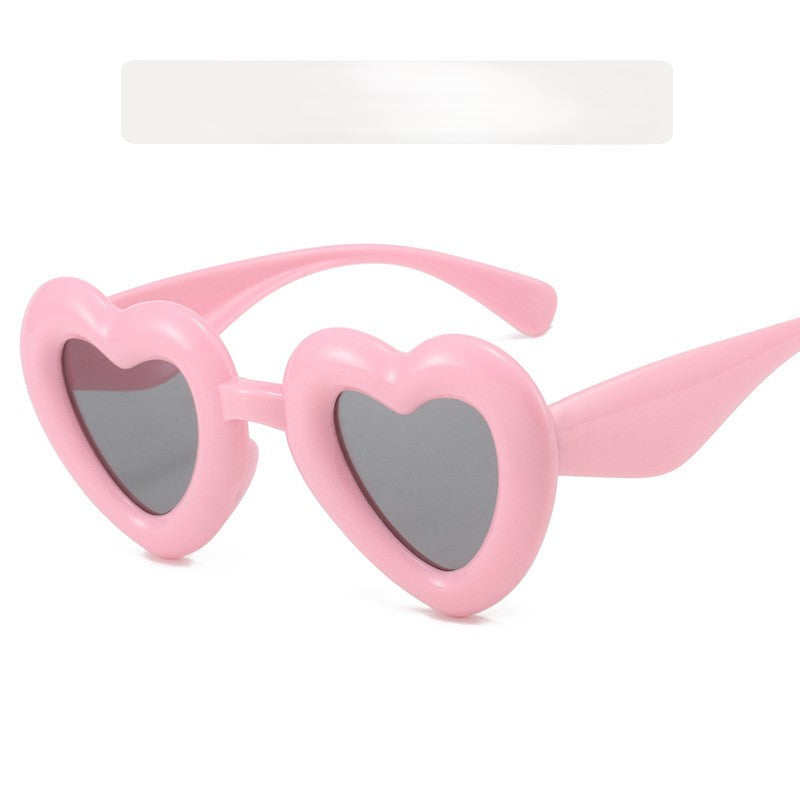 (Pre Order)Kids Valentine's Day Heart-shaped Sunglasses