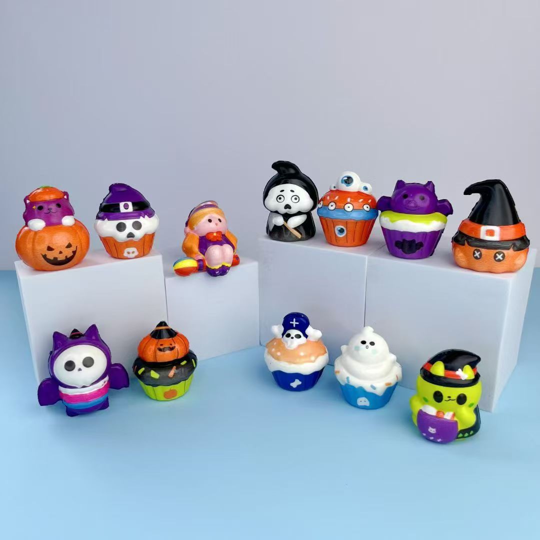 (Pre Order)Squishy Squeeze Halloween Toy
