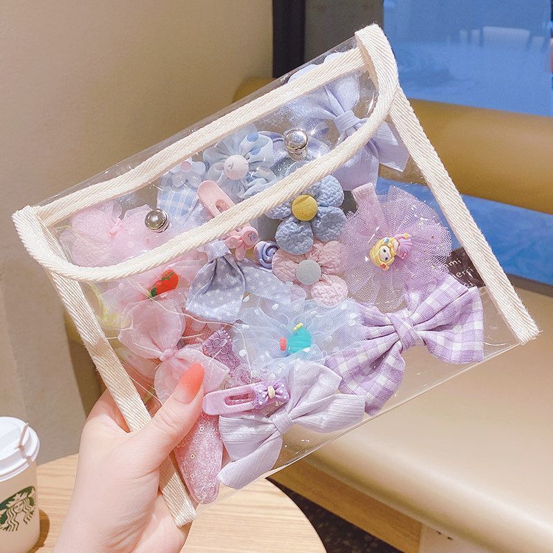 (Pre Order)Bow Hair Clip 10 Pcs Set