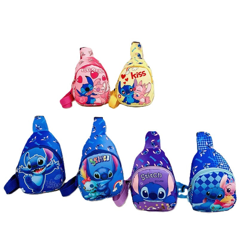 (Pre Order)Girls Cartoon Lightweight Sling Bag