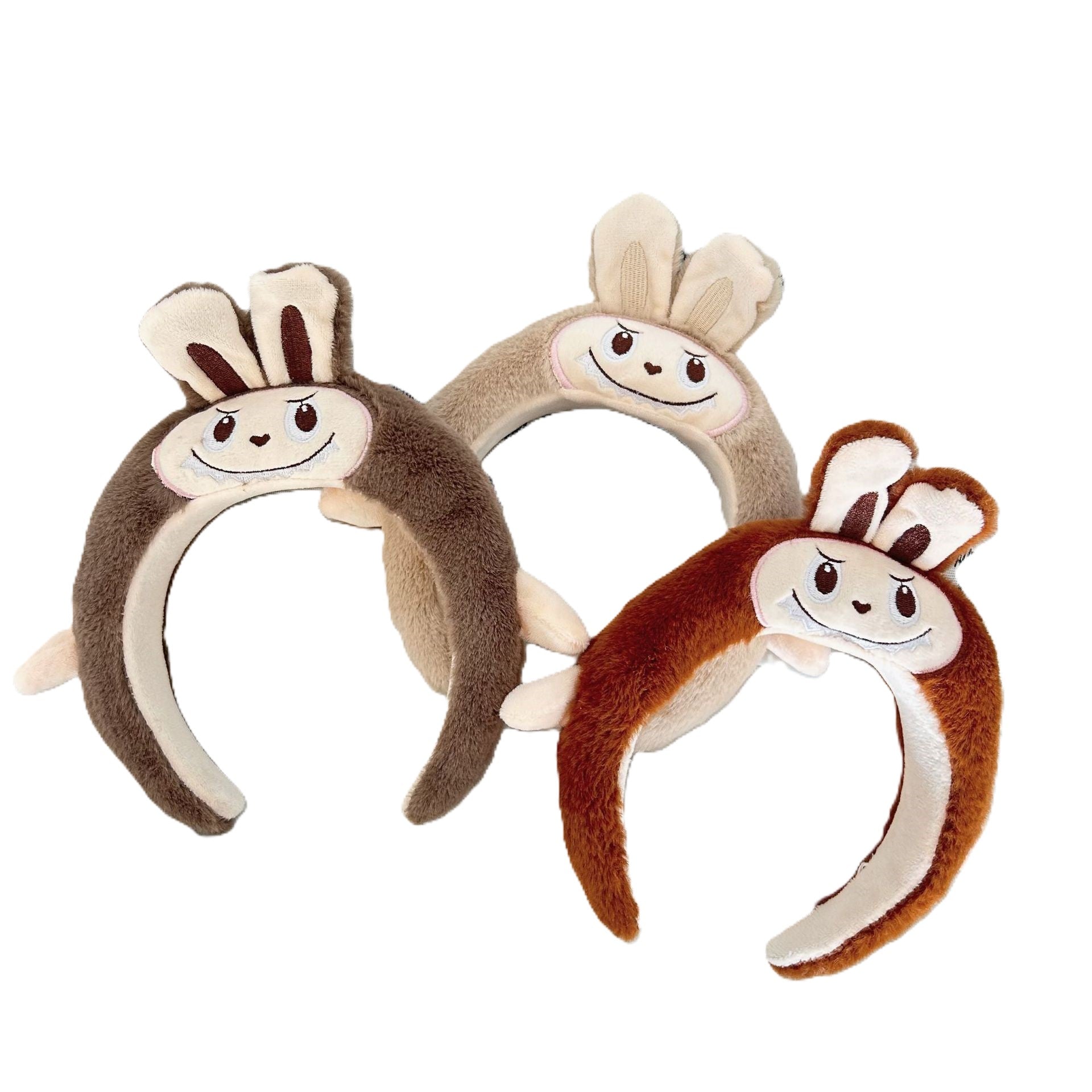 (Pre Order)Girls Cartoon Plush Headband