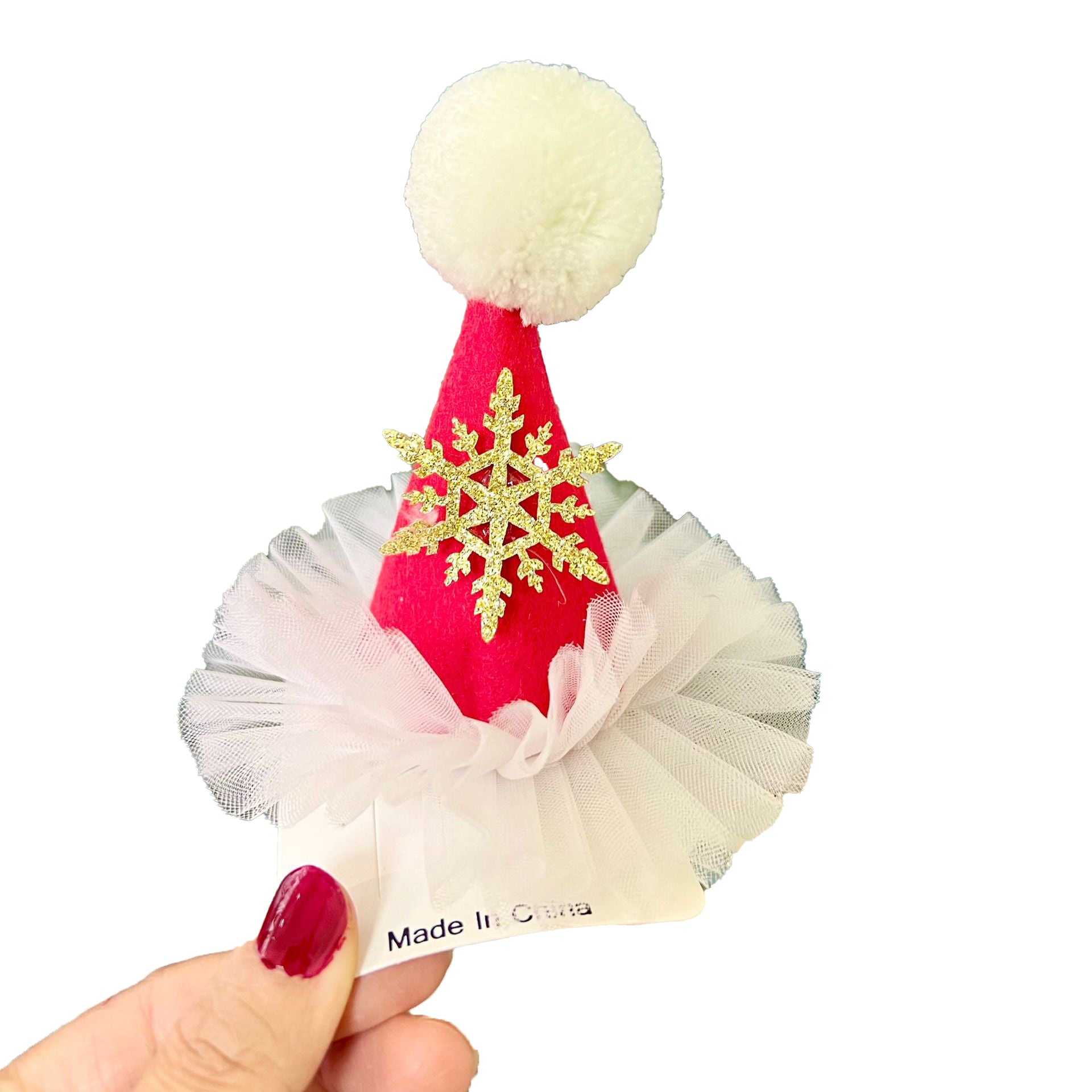 (Pre Order)Girls Christmas Hair Clip