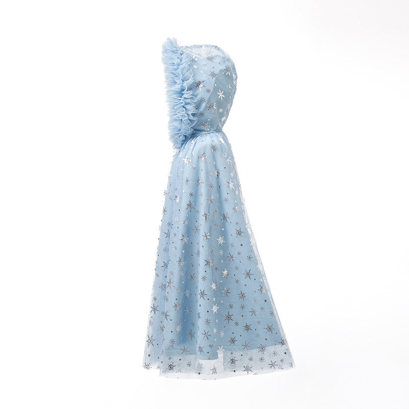 (Pre Order)Girls Fall and Winter Princess Cape