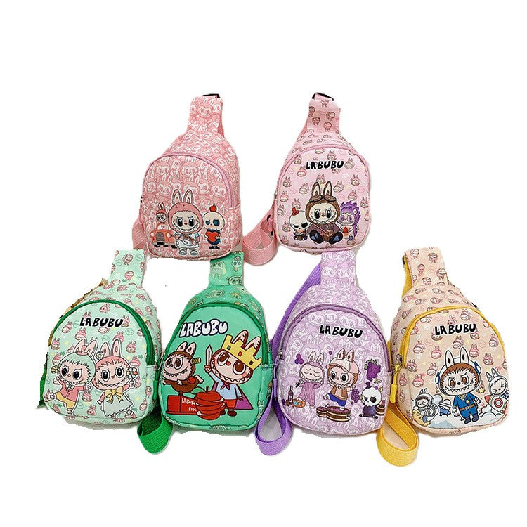 (Pre Order)Girls Cartoon Lightweight Sling Bag