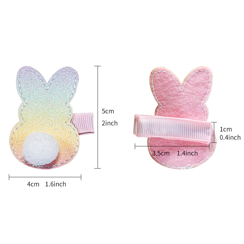 (Pre Order)Girls Easter Bunny Hair Clip