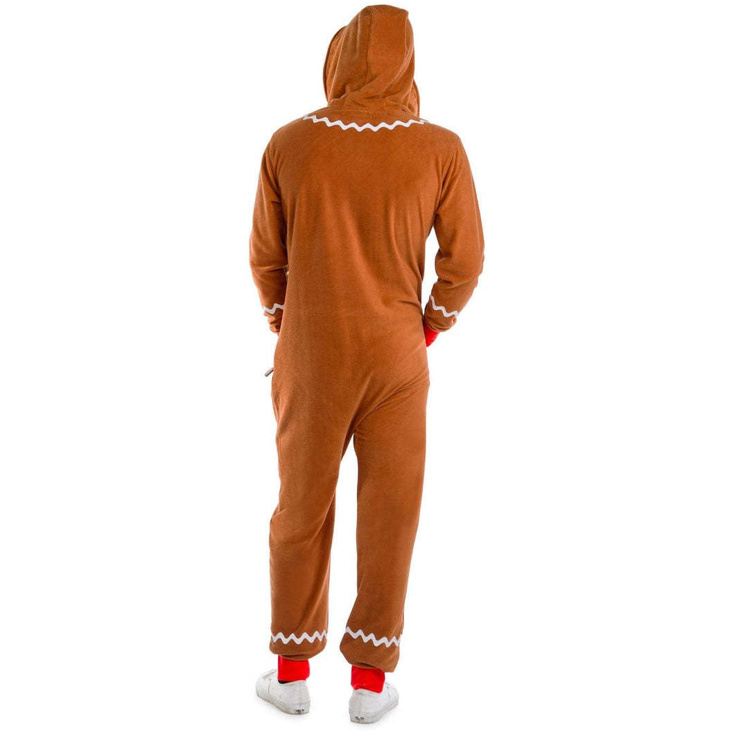 (Pre Order)Family Christmas Gingerbread Man One-piece Home Suit