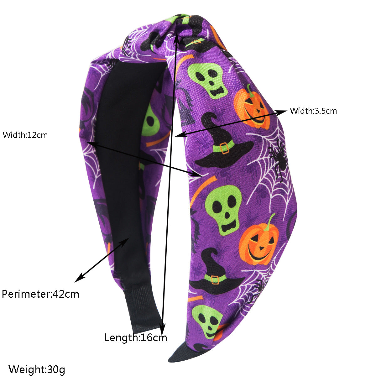 (Pre Order)Halloween Stylish Knotted Headband