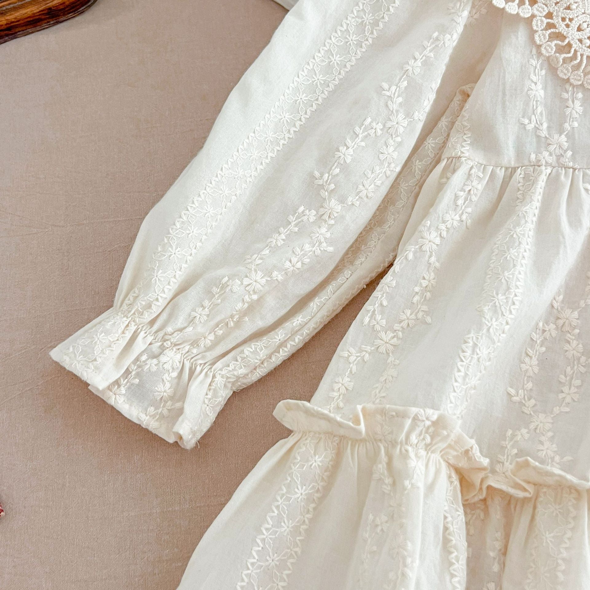 (In Production)Sisters Spring&Summer Cotton Doll Collar Dress&Romper