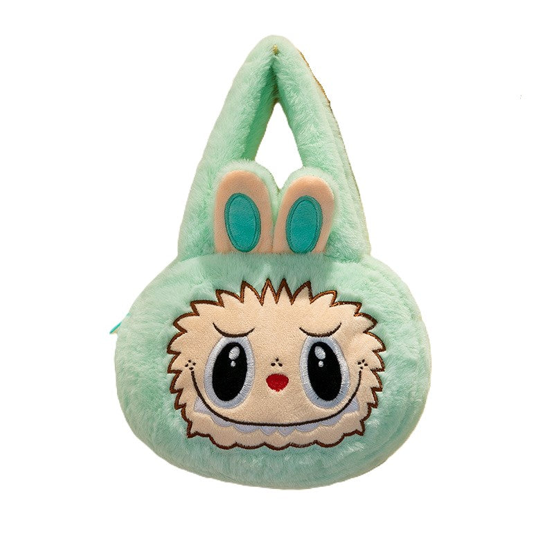 (Pre Order)Kids Cute Cartoon Plush Handbag