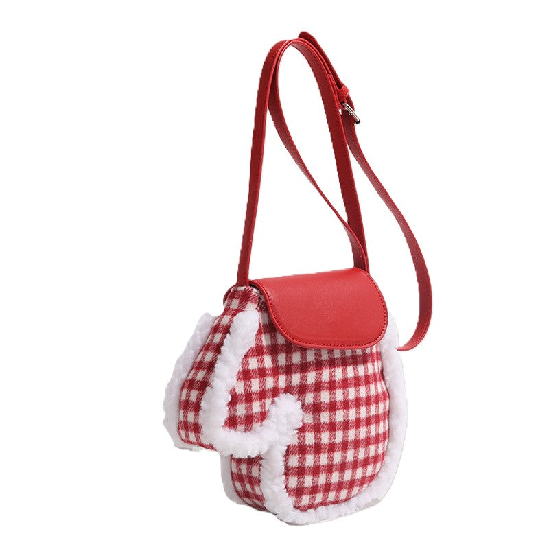 (Pre Order)Christmas Mittens Crossbody Bag