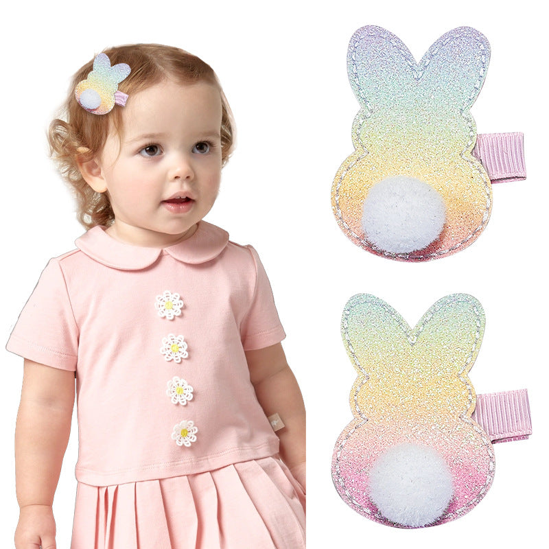 (Pre Order)Girls Easter Bunny Hair Clip