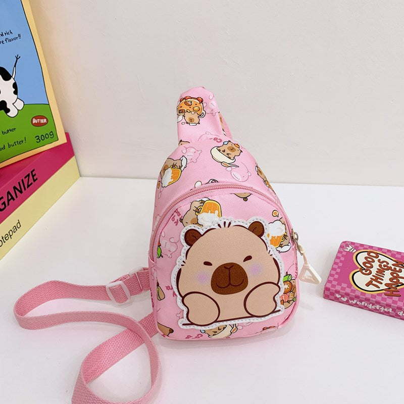 (Pre Order)Kids Capybara Chest Bag
